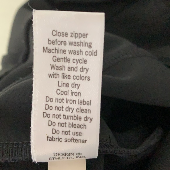 Athleta Stellar Pants/Tights Black Size XS - Picture 11 of 11